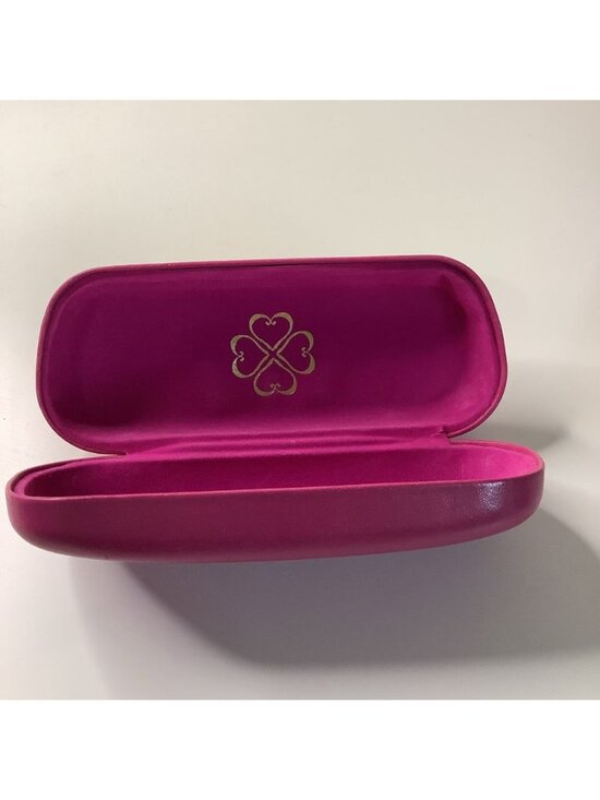 Candie’s Vintage Hot Pink Hard Shell Eyeglass Case 6.25\